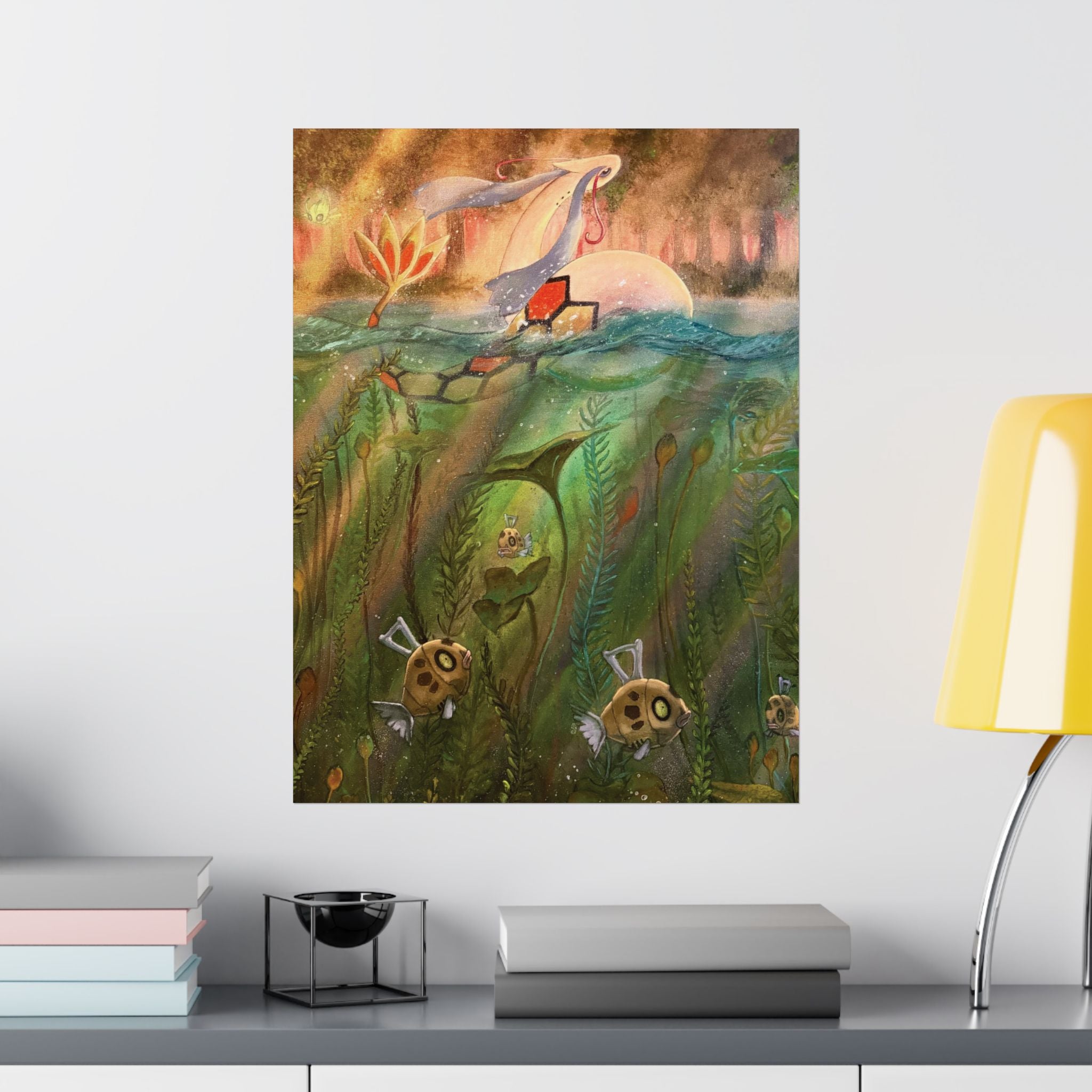 Matte Print : Shiny Clearing