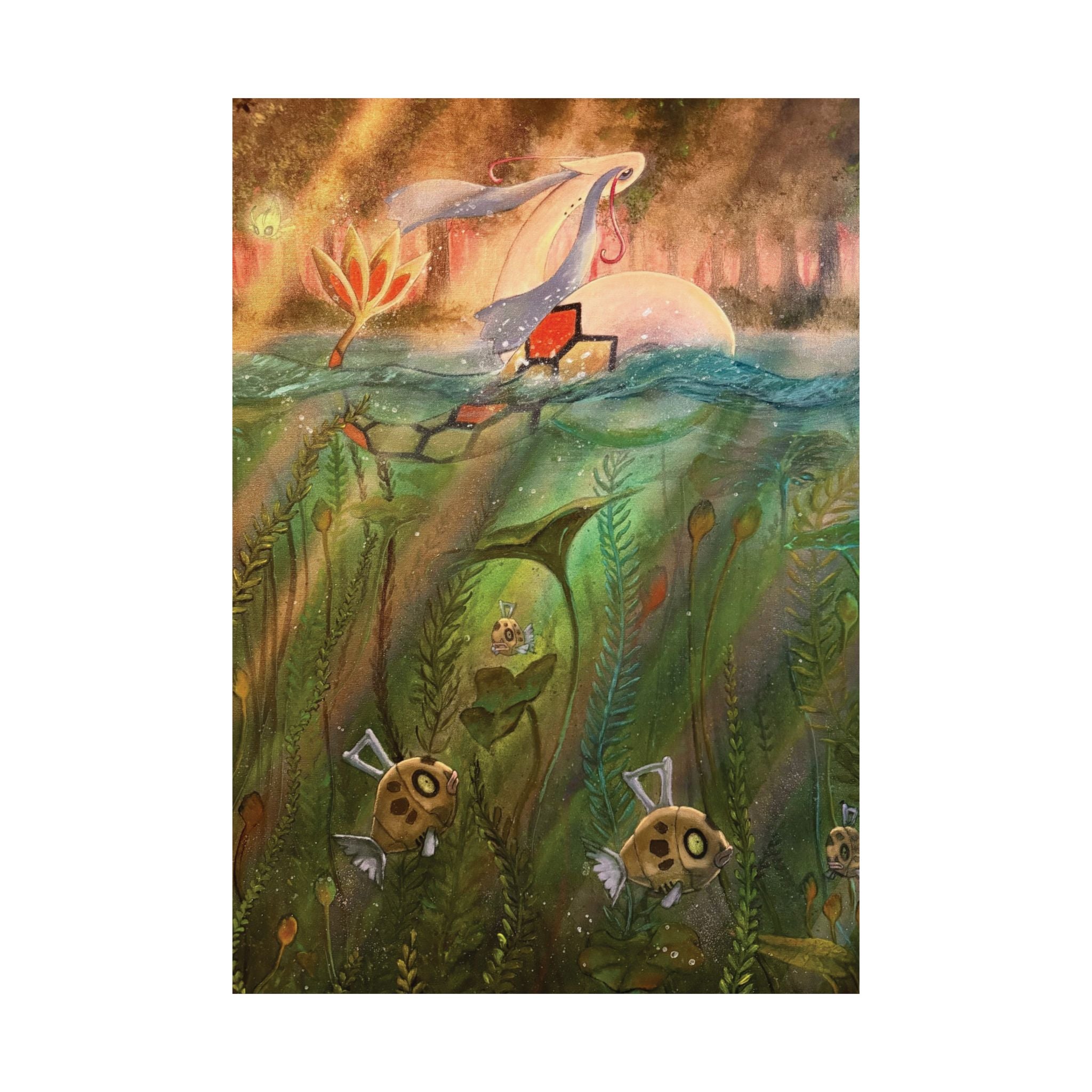 Matte Print : Shiny Clearing