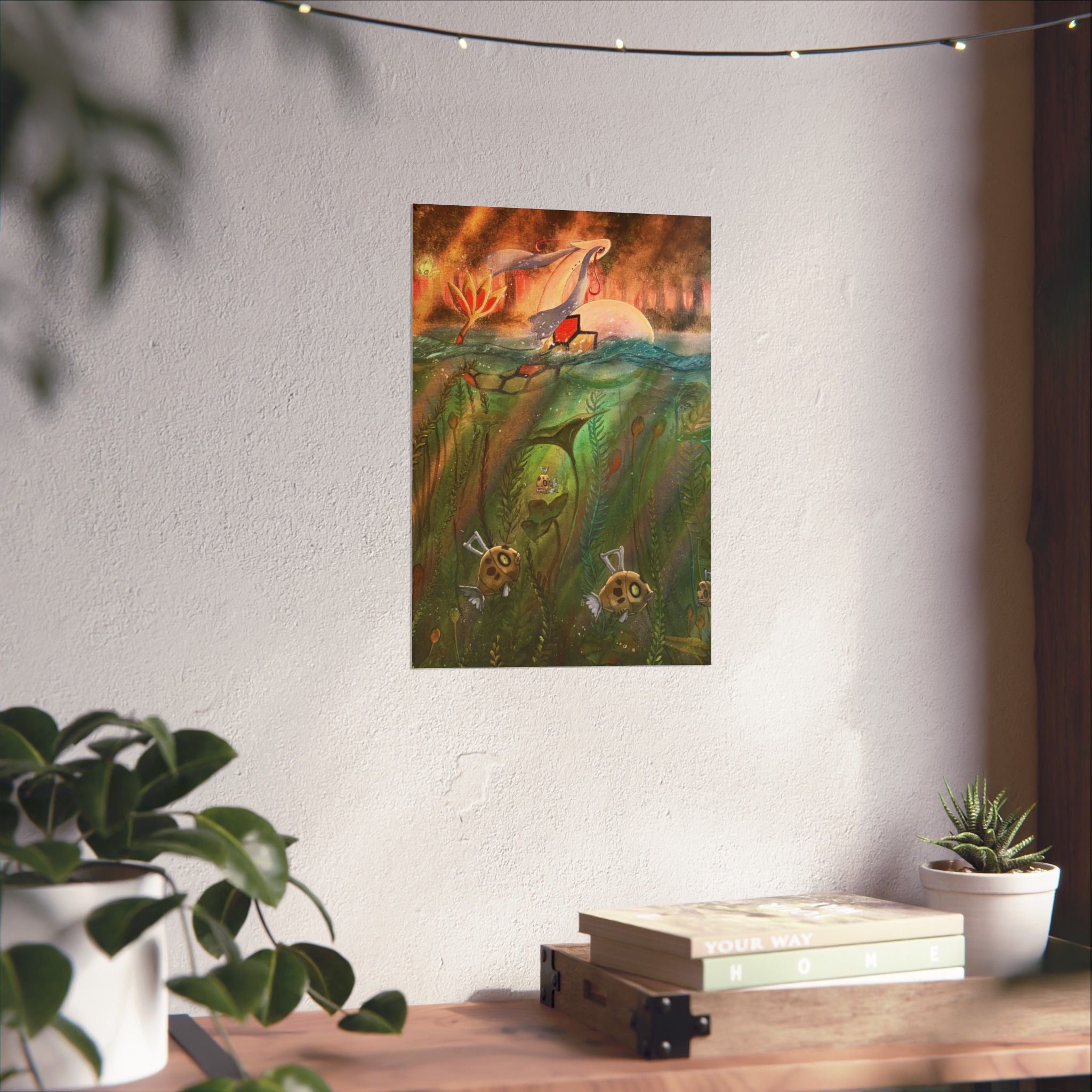Matte Print : Shiny Clearing