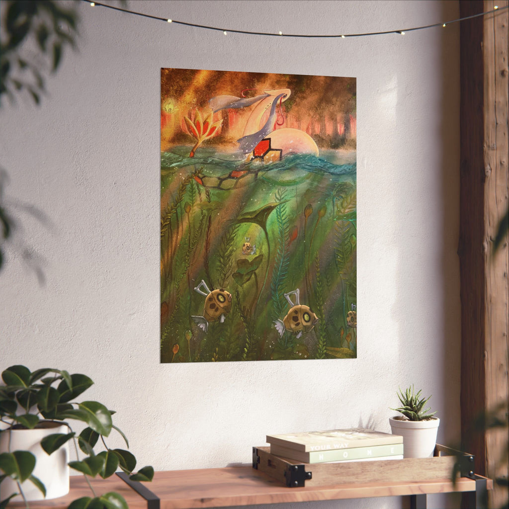 Matte Print : Shiny Clearing