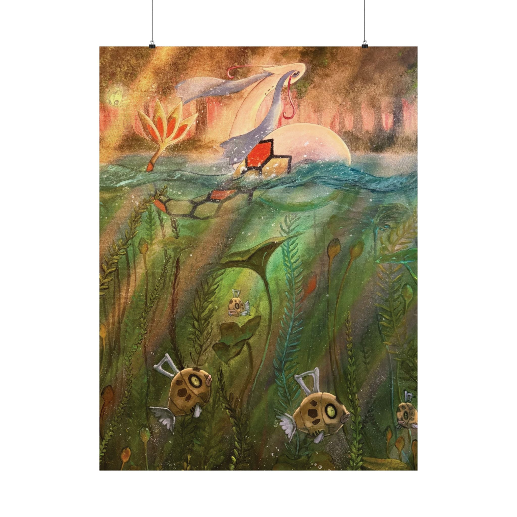 Matte Print : Shiny Clearing