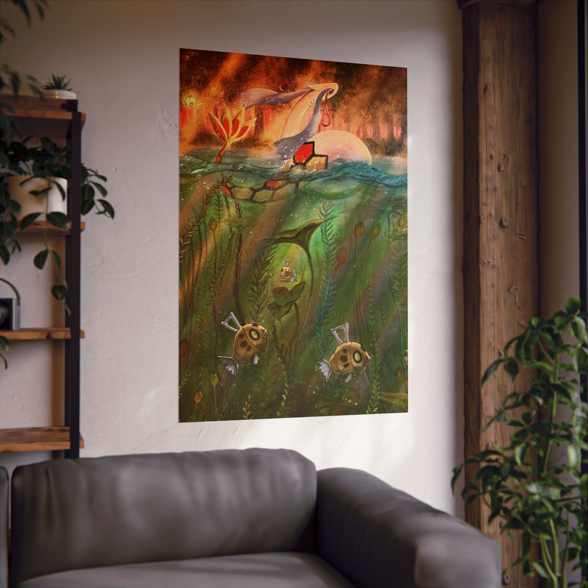 Matte Print : Shiny Clearing