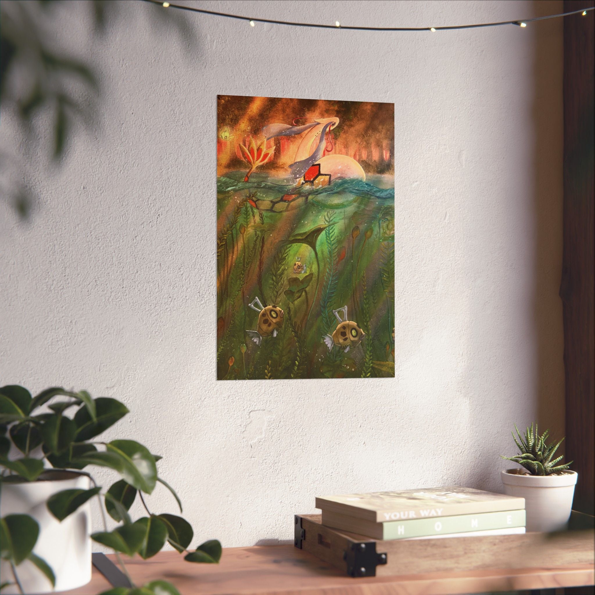 Matte Print : Shiny Clearing