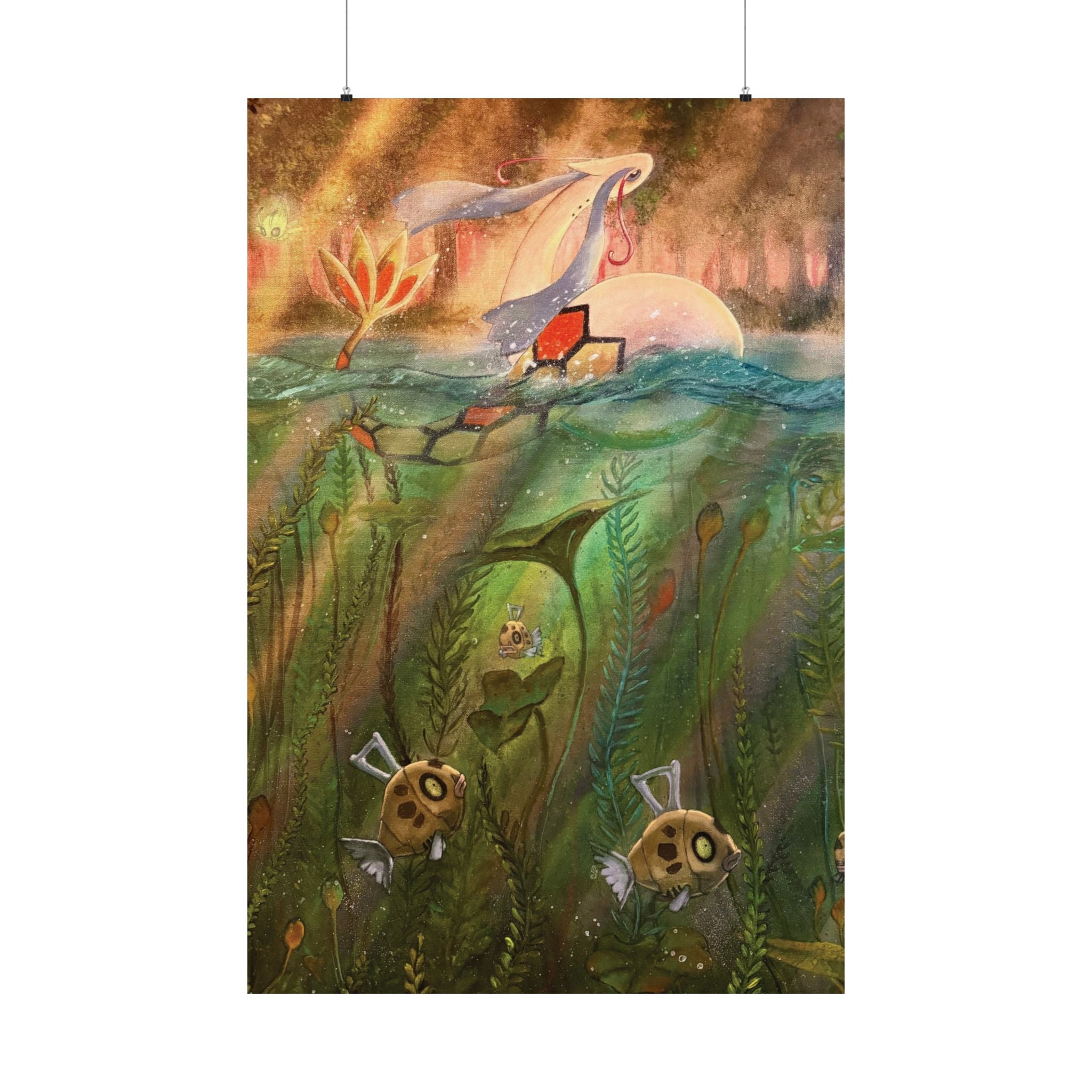 Matte Print : Shiny Clearing