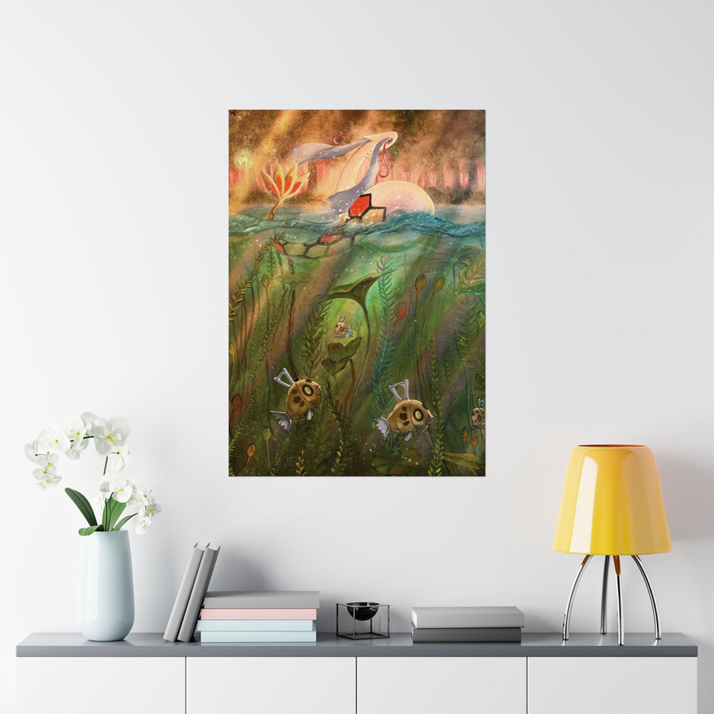 Matte Print : Shiny Clearing