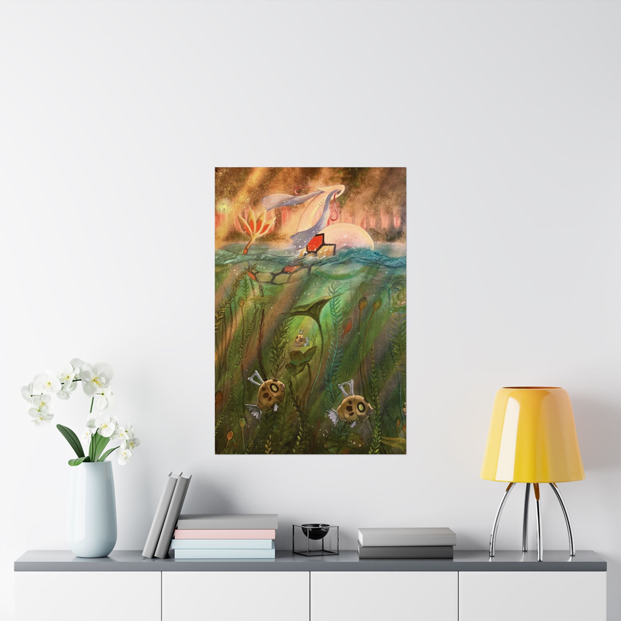 Matte Print : Shiny Clearing