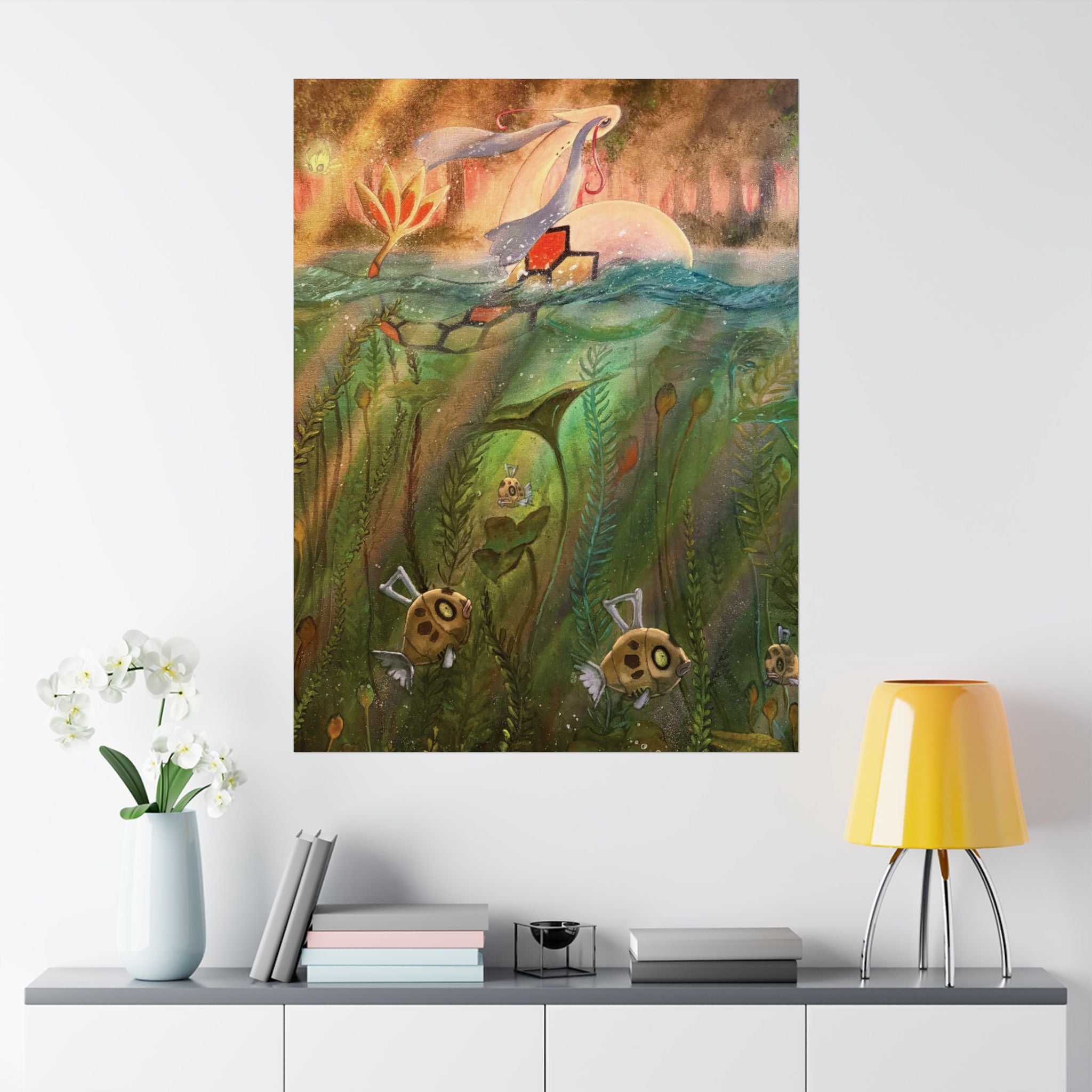Matte Print : Shiny Clearing