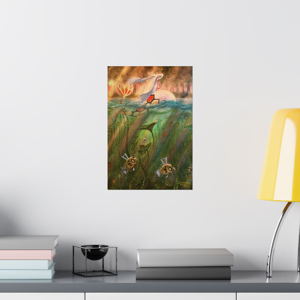 Matte Print : Shiny Clearing