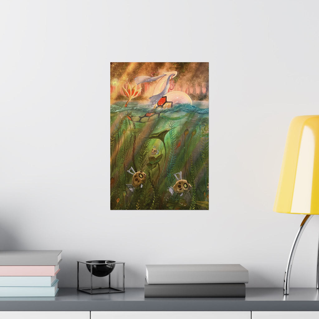 Matte Print : Shiny Clearing