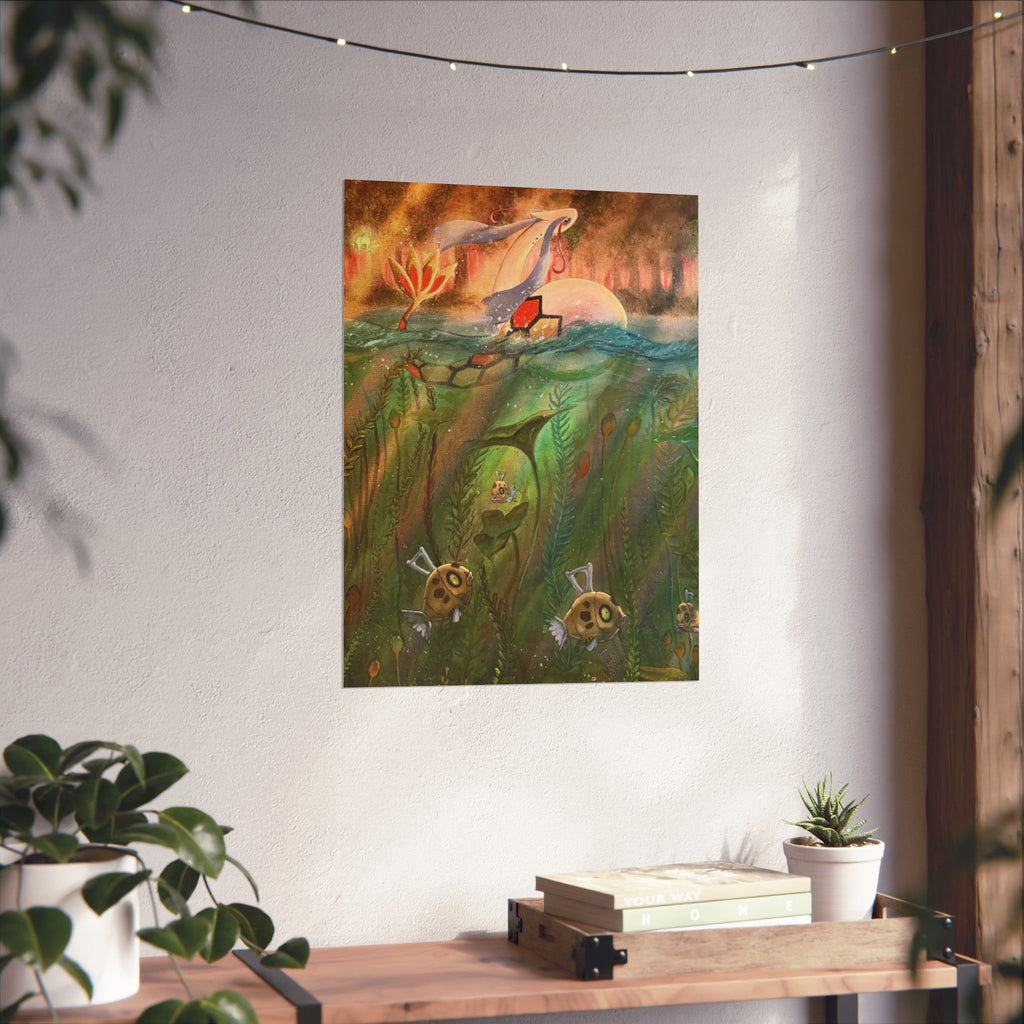 Matte Print : Shiny Clearing