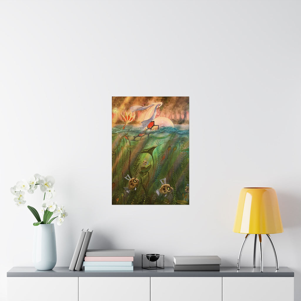 Matte Print : Shiny Clearing