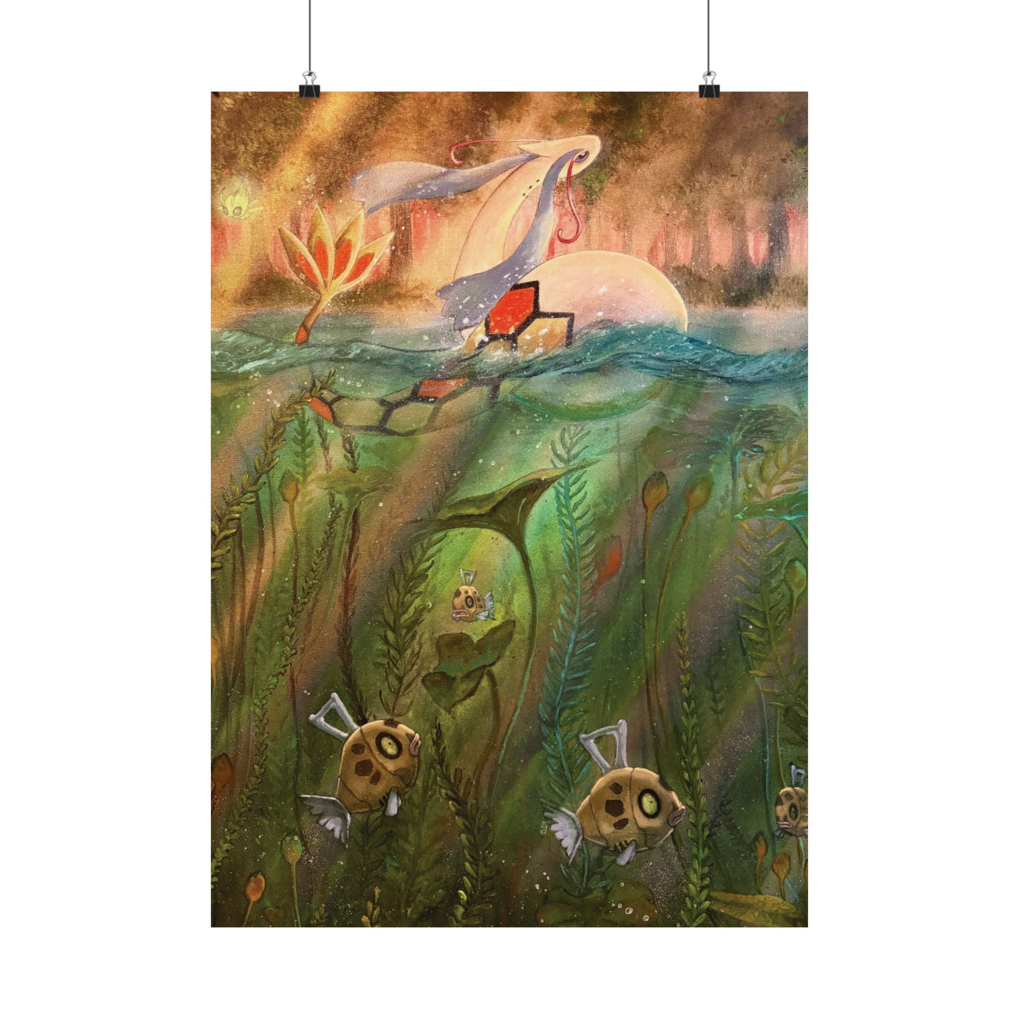 Matte Print : Shiny Clearing